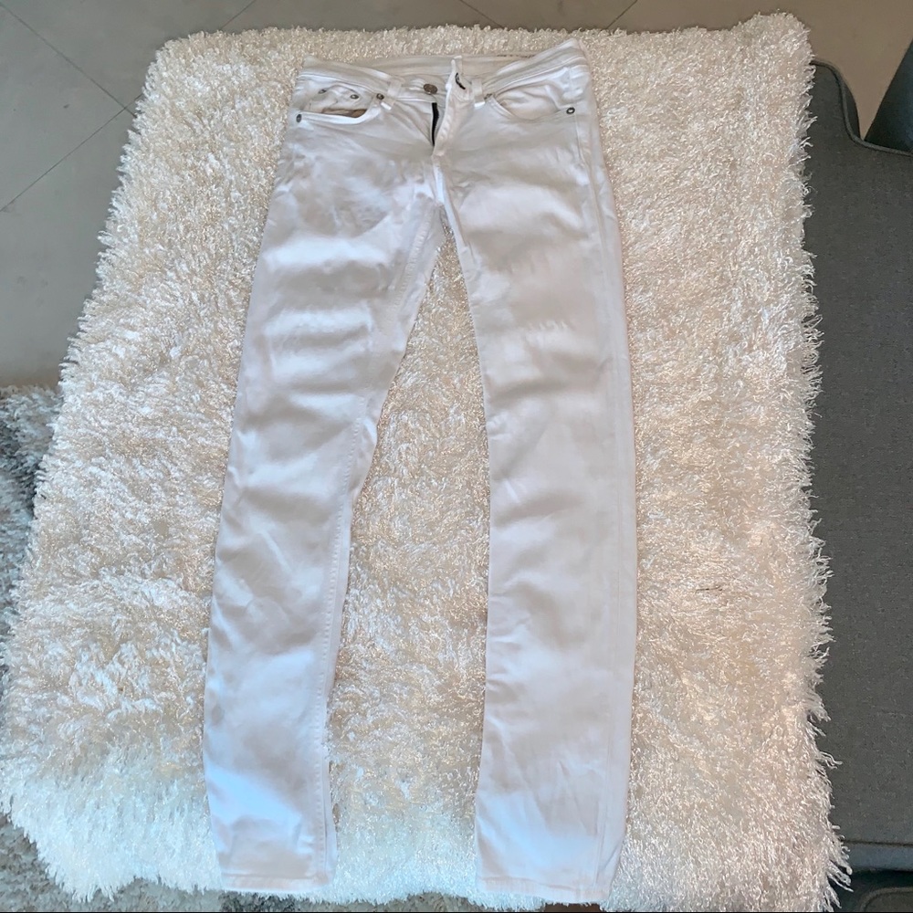 Rag and bone white jeans